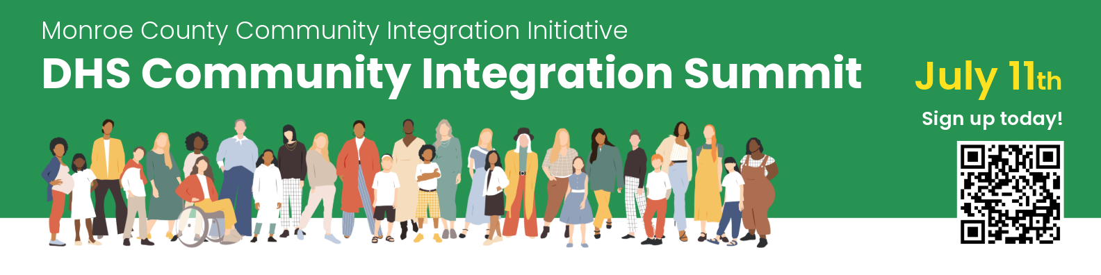 MC-CII's DHS Community Integration Summit 2024 banner